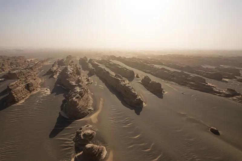 Yadan Landform National Geopark