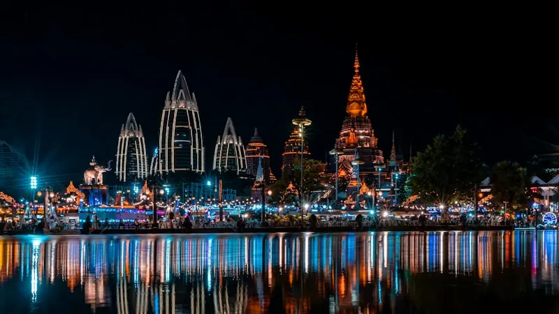 Dali Ancient City Night View