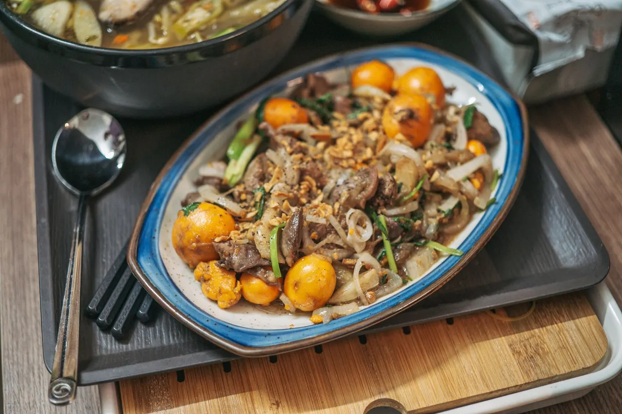 阿婆炒肝